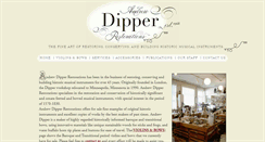 Desktop Screenshot of dipperrestorations.com